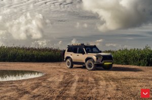 Lexus GX 550 Custom Wheels - HFX-1 by Vossen - Gloss Black Lexus GX 550 Custom Wheels - HFX-1 by Vossen - Gloss Black